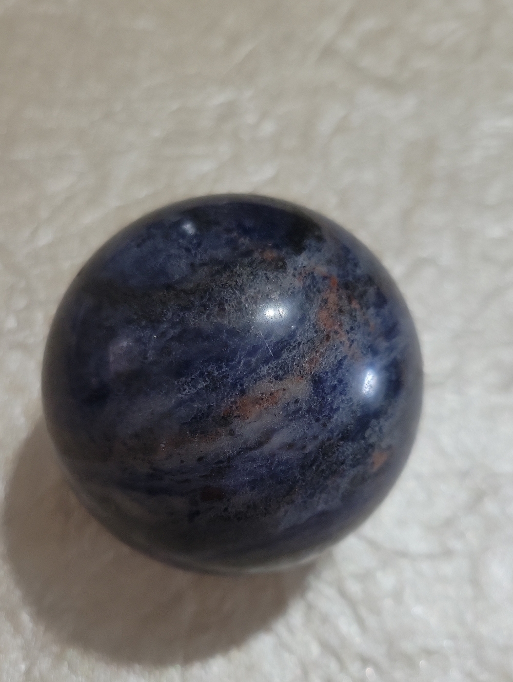 Polished Sodalite Sphere Crystal